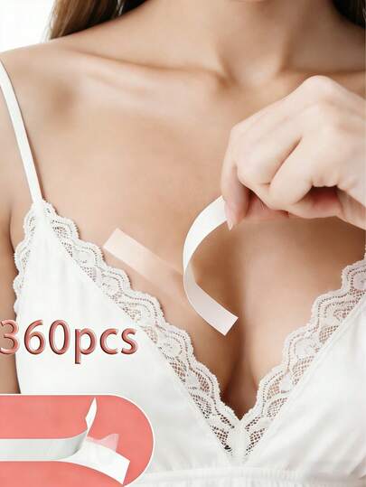 Double-Sided Fashion Tape, Transparent Double-Sided Tape For Women, Invisible Nipple Covers, Strong Clothing Adhesive, Anti-Exposure Clothing Accessories, Fixation Stickers, Skin/Body Care Tool, Festival Essential, Camping/Travel Essential, Wedding/Christmas/Halloween Gift
