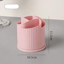 1 hộp đựng đồ trang điểm xoay 360 độ, hộp đựng cọ trang điểm đa chức năng, hộp đựng sơn móng tay, nước hoa, son môi, tinh dầu, hộp đựng đồ dùng văn phòng, phòng khách dung tích lớn, quà tặng Ngày của Mẹ - Nhiều màu - Xem 11