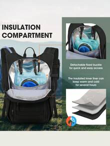 NEWHEY 2L Water Bladder Backpack, Lightweight Outdoor Hiking Cycling Water Bag Backpack For Men & Women, With Rain Cover, 18L Water Bladder Backpack Suitable For Hiking, Running, Cycling - Multicolor - View 4