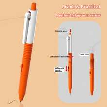 1支水枪笔，按压喷水，恶作剧中性水枪笔新奇玩具 - 彩色 - 查看 5