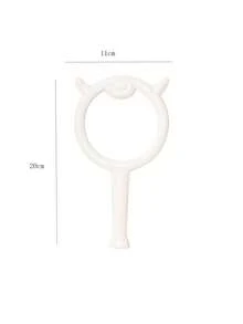 1pc Cute Sheep Handheld Makeup Mirror, Large Size Versatile Cartoon Portable Compact Mirror - Multicolor - View 9
