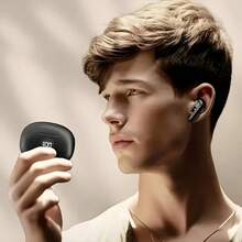 Auriculares inalámbricos TWS In-Ear, con indicador de nivel de batería, control táctil, compatible con llamadas de voz, calidad de sonido de alta definición, auriculares deportivos y musicales - Ver 3