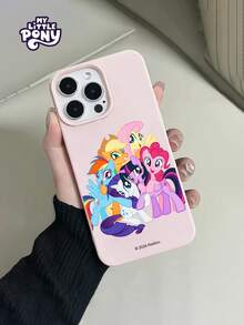 Hasbro MY LITTLE PONY 官方正品卡通少女手机壳，节日礼物，盒装，适用于苹果 iPhone 17、17 Air、17 Pro、17 Pro Max、11、12、13、14、15、16 Pro、16 Pro Max、14 Plus、15 Plus、16 Plus、15 Pro Max、16 Pro、16 Pro Max - 彩色 - 查看 2
