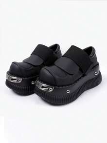 Women Wedges & Flatform - 黑色 - 查看 3