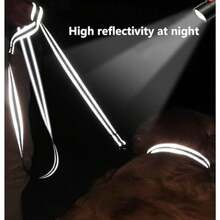 Dog Leash 6 FT Padded Handle Nylon Reflective Dogs Leashes for Medium Dogs Black - Reflector negro - Ver 6