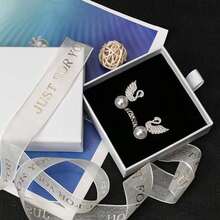 Jewelry Gift Boxes, 20 Pack 3.5*3.5x1Inch Cardboard Jewelry Boxes, Bulk Small Jewelry Boxes With Lids For Necklace Ring Earring Display Box (Black) - 白色抽屜盒(5個裝) - 查看 6
