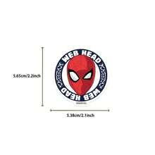 Marvel 50张漫威官方授权蜘蛛侠乙烯基贴纸，防水卡通图案，适用于水瓶、笔记本电脑、保险杠、电脑、手机、安全帽、汽车等，可作礼品或贴花。 - 彩色 - 查看 2