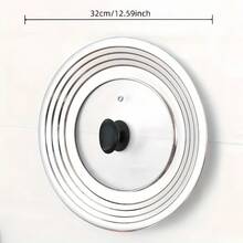 8-11 Inch Universal Stainless Steel Pot Lid, Replacement Lid With Heat-Resistant Knob, Suitable For Cookware And Frying Pans - Pot Lid - View 8