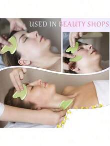 1pc Polyresin Gua Sha Board, Facial, Eye, Body Massage Tool For Relaxation And Skin Care - Multicolor - View 8