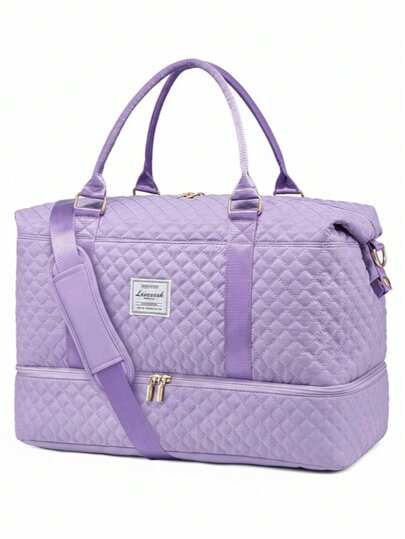 Travel Duffle Bag,Weekender Bags For Women With Shoe Compartment,Carry On Overnight Bag With Toiletry Bag,Gym Duffel Bag With Wet Pocket, Hospital Bags For Labor And Delivery