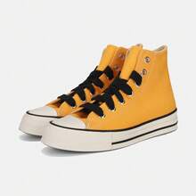 Converse Giày vải cao cổ Chuck Taylor SEASONAL Unisex A18842C - Màu Mù tạt vàng - Xem 1