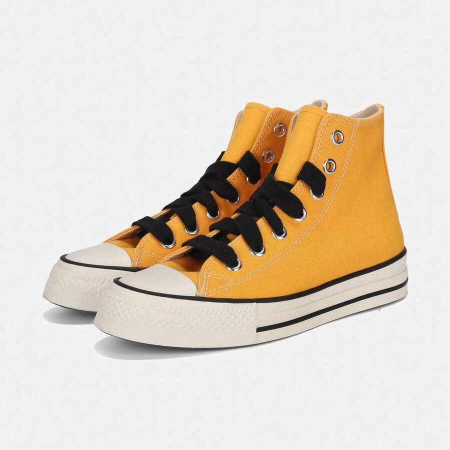 Converse Giày vải cao cổ Chuck Taylor SEASONAL Unisex A18842C - Màu Mù tạt vàng - Xem 1