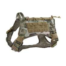 1 bộ dây đeo chiến thuật cho chó, áo gi lê chống bạo động hạng nặng cho chó, trang phục cho chó theo tiêu chuẩn quân đội có thể điều chỉnh, thích hợp cho huấn luyện, săn bắn và đi dạo hàng ngày. - Nhiều màu - Xem 14