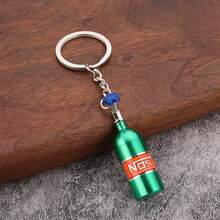 1pc/5pcs/7pcs New Modified Car Keychain Modified Car NOS Nitrous Bottle Keychain NOS Decorative Bottle Keychain - Multicolor - View 7