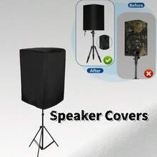 Metal Speaker Enclosure, Suitable For Home Theater, Multimedia, Various Sizes, Enhanced Protection, Improved Sound Quality, Extended Lifespan, All-Round Protection, Dust-Proof And Waterproof - Black - View 2