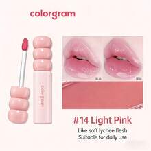 Colorgram 蜜饯山楂光泽唇彩 - 高光泽、保湿唇彩，裸色透明妆效，持久显色。如镜般闪亮，如玻璃般透明，滋润保湿。 - 14 淡粉紅色 - 查看 1