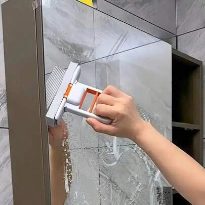 Cây lau nhà mini, nhỏ gọn dùng cho ô tô, cây lau nhà siêu thấm hút để vệ sinh chi tiết xe hơi, dụng cụ lau kính, cây lau nhà mềm loại bỏ bụi và đánh bóng, phụ kiện ô tô.