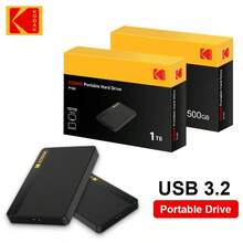 Kodak Hard Drive Eksternal Portabel 2,5" 500GB USB 3.0 untuk Desktop, Laptop, Konsol Game (PS5, Xbox) - View 6