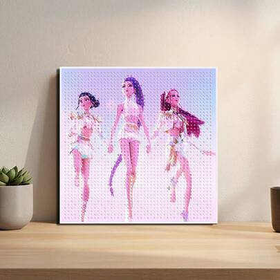 K-POP Aesthetic Style Rhinestone Art Kit Ideal For Fans Collection And Creative Home Styling Decoration Random Delivery