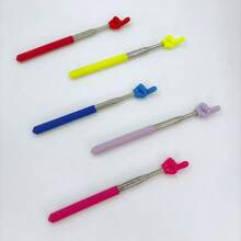 1pc Telescopic Stainless Steel Reading Pointer, 55cm Classroom Instruction Pointer Stick For Children - Telescopic Type - View 9