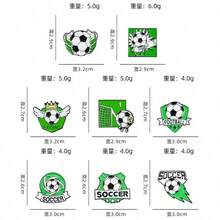 1pc 2026 World Cup Football Badge, Made Of Metal Material With Football Elements, A Collectible Gift Suitable For Wearing During World Cup Matches Or As Daily Accessory For Men And Women - Multiple Styles - View 10