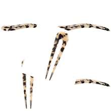 France Luxe Long Tooth Chign French Hair Pin Classic Handmade Hair Fork For Women Secure Hold For Buns Twists And Updos Women's Hair Accessories Ivory Tokyo - 象牙東京 - 查看 1