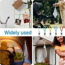 10/15/20Pcs Towel Clips, Tea Towel Hooks, Kitchen Towel Clips, Multi-Color Metal Hanging Kitchen Clips, Suitable For Kitchen, Cabinets And Bathrooms - Multicolor - View 11