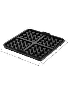 1pc Square Waffle Mold - Non-Stick Baking Tray Suitable For Most 4-7L Air Fryers | Reusable Belgian Waffle, Pancake And Egg Baking | Dishwasher - View 11