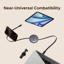 UGREEN 100W Nexode Retractable USB C Cable, Type C Cord USB C Charger Cable Compatible With IPhone 17/16/15, Pro/Air, Galaxy S25/S24/S23, Pro/Air, Pixel 10/9, Switch - Black - View 7