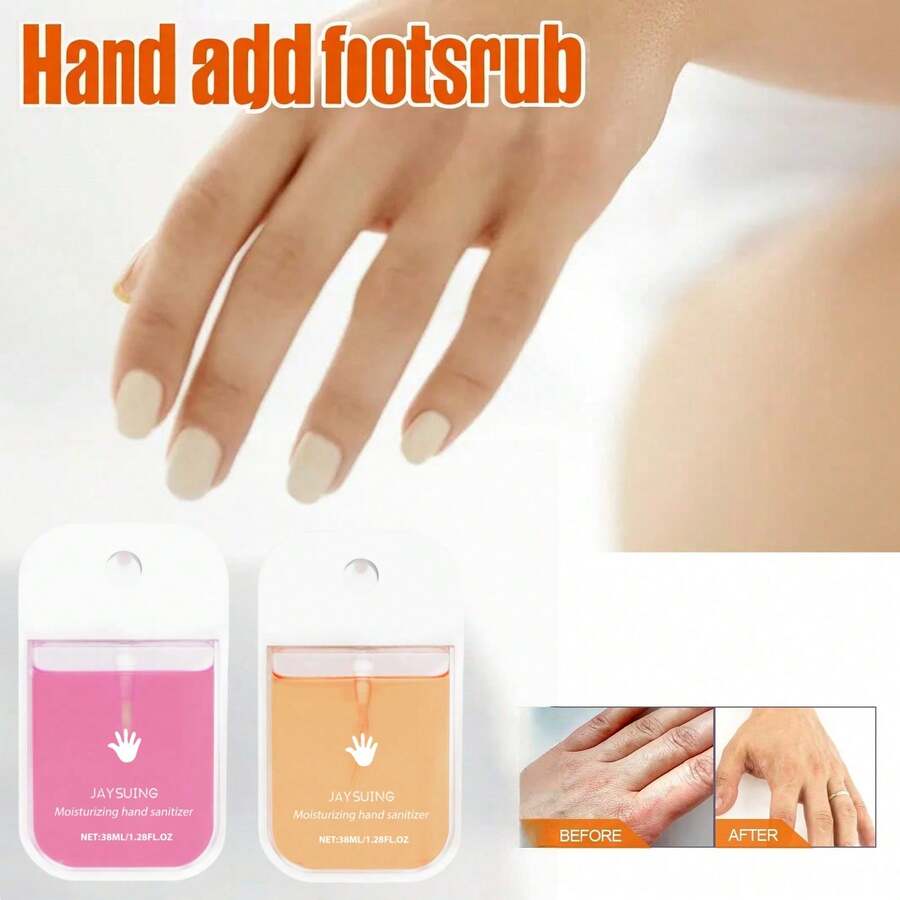 EELHOE Gentle Hand Cleansing Scrub, Removes Dirt, Moisturizes & Conditions, Long-Lasting Fragrance, Portable - Lemon - View 1