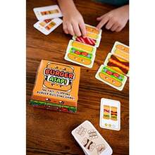 Blue Orange Games Burger lo Antes Posible Juego de Cartas Juego de Fiesta a Juego de Velocidad para familias o niños para 2 a 5 Jugadores. Recomendado para Edades de 7 años en adelante. - como en la foto - Ver 5