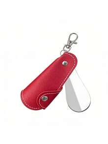 1pc Portable Foldable Mini Shoe Horn, Suitable For Home And Travel Use, Perfect Gift, Fashionable Compact Design - Multicolor - View 21