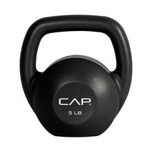 Vinyl Kettlebell 5 Lb Workout Weight For Home Gym Fitness Training - 1 - 查看 5