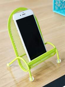 Creative Chair Shaped Desk & Slouchy Phone Stand, Sturdy Bedside Phone Holder - Multicolor - View 2