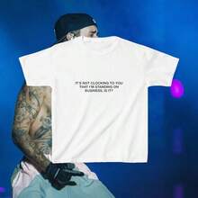 Bieber Baby Tee Standing On Business - 白色 - 查看 1