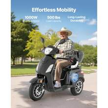 Mobility Scooter - 64.2 X 27.6 X 48.4 Zoll - View 2