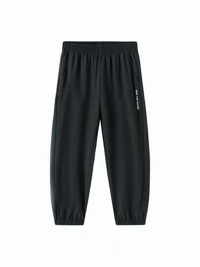 Balabala Quần jogger mùa hè thoáng khí, nhẹ, nhanh khô dành cho bé trai và bé gái.