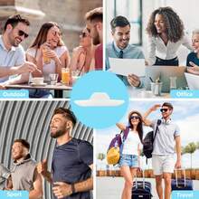 10/20/30片装自粘领撑 - 一次性隐形领撑，保持衬衫领子挺括整齐。 - 衣領貼 - 查看 7