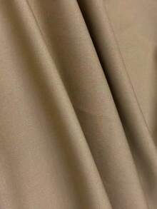 1件男士复古商务休闲西装裤，春夏时尚修身直筒西装裤 - 卡其色 - 查看 4