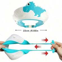 1pc/2pcs Baby Shampoo Shield, Kids Waterproof Shower Cap, Infant Bath Wash Hair Protection Hat - Multicolor - View 6