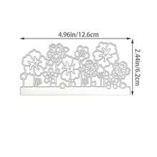 Troqueles de corte de encaje de metal, troqueles de encaje para hacer tarjetas. Troqueles de borde de flor de primavera para estampado en relieve, plantilla para decoración de invitaciones de boda, manualidades de scrapbooking, álbumes de fotos y tarjetas - MC300 - Ver 3