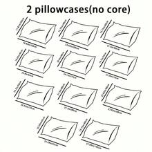 2pcs Set Floral Ruffle Trim Solid Color Pillowcase, Breathable & Soft, Machine Washable, Suitable For All Seasons, Princess Style Minimalist Pillowcase (Pillow Insert Not Included), Suitable For Dorm, Bedroom, Hotel - Multicolor - View 6