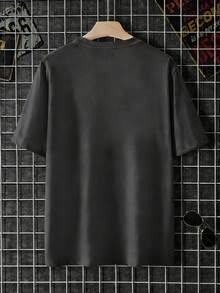 Men T-Shirts - Dark Grey - View 2