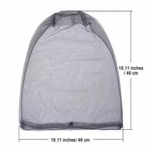 Mũ chống muỗi, Mũ chống bụi khi đi du lịch ngoài trời, Mũ chống côn trùng, Mũ câu cá, Mũ nuôi ong, Màn chống muỗi đội đầu, Màn chống muỗi khi cắm trại - A - Xem 5