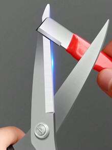 1 pezzo Affilacoltelli portatile, design portatile adatto per viaggi, coltelli da caccia, coltelli da cucina e lame, forbici da giardino, un compagno utile, affilacoltelli portatile - Multicolore - Visualizzare 7