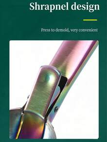 Muỗng múc kem bằng thép không gỉ có thể tùy chỉnh, muỗng múc kem đa năng, dụng cụ múc dưa hấu/trái cây, muỗng tráng miệng dùng cho khách sạn và tiệc buffet - màu đen - Xem 4