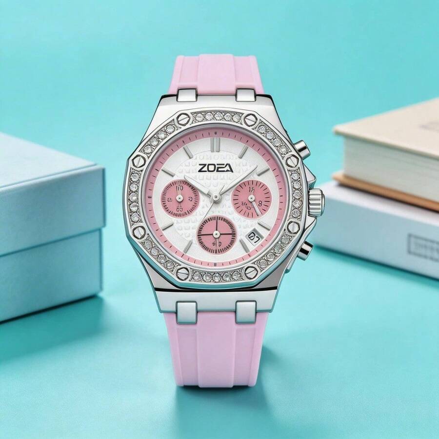 ZOEA Men Mechanical Watches - 淺粉 - 查看 1