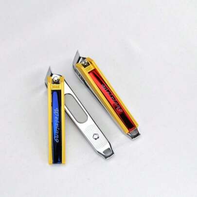  Kìm cắt móng tay/móng chân Weixiang sắc bén bằng thép không gỉ, đầu vát chuyên nghiệp dành cho móng chân mọc ngược, tay cầm chống trượt tiện dụng, dụng cụ làm móng tay/móng chân cầm tay tiện lợi cho gia đình, salon, du lịch, sử dụng hàng ngày cho nam và nữ.