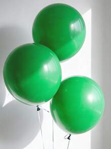 36/18 Zoll große grüne Latex-Ballons - 2/4/6/10/18/30 Stück tiefgrüne runde Helium-Ballons, geeignet für grünes Dschungel-Thema Hochzeit, Jahrestag, St. Patrick's Day, Geburtstags-Party, Baby-Shower, Weihnachten, Halloween, Gender-Enthüllungs-Party Dekoration - Grün - Übersicht 4