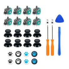Controller Repair Kit, Metal 3D Joystick Cap With Screwdriver Tool, 3D Analog Stick Replacement Kit (For 5 DualSense Controller), Includes Electronic Components, No Battery Required - Multicolor - View 11